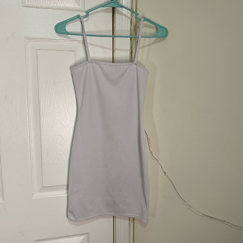 White PrettyLittleThing Mini Dress
